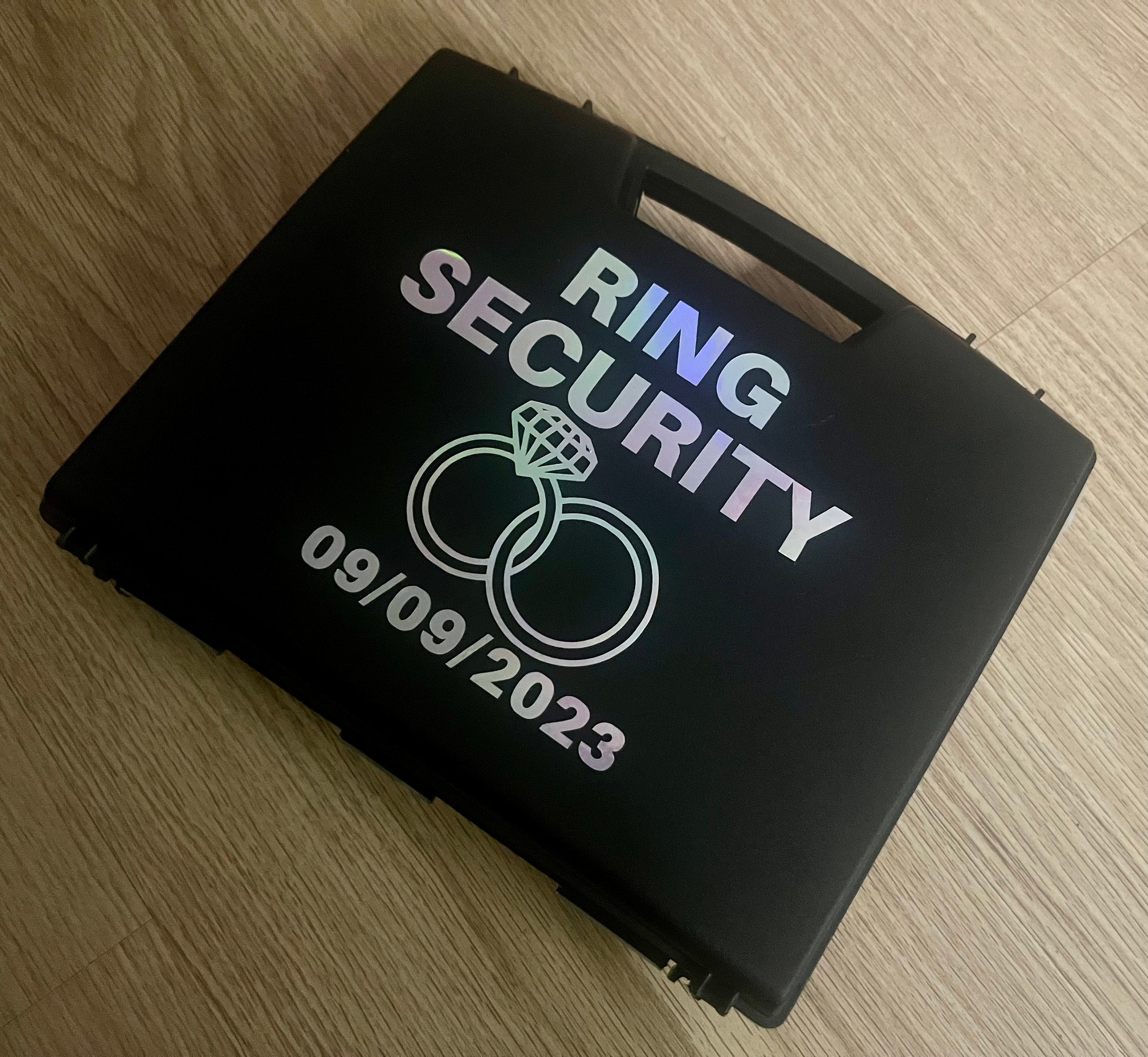Wedding ring security set| Page Boy | Ring Security | Ring Bearer | Ring security | Wedding Secuirty | Ring Storage | Ring box |