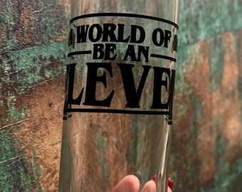 Stranger things| Netflix |  Glass | Personalised | Eleven | Funny glass | Custom Gift | Glass | Tv Show | Birthday Gift | Anniversary |