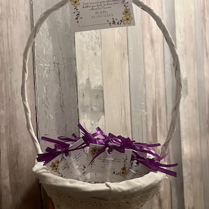 25 x Wedding bubbles in basket | 25 x Bubbles confetti | wedding confetti | Bubble confetti | personalised favours | Custom bubbles.