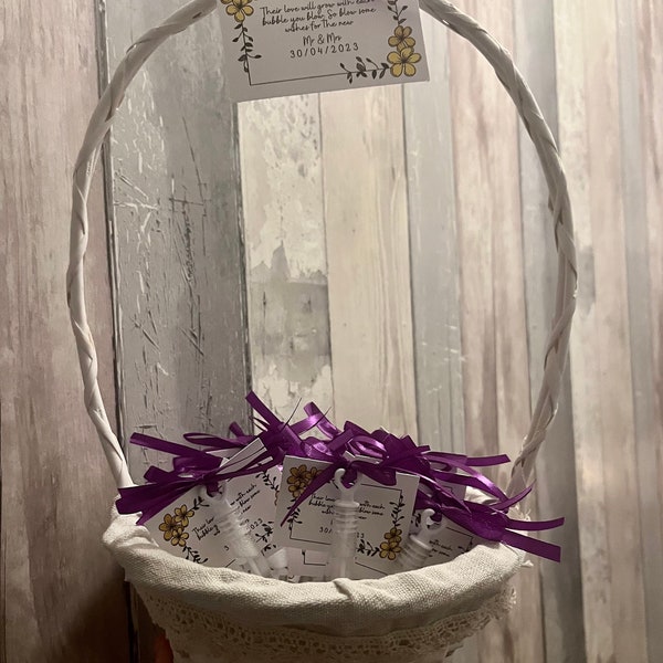 Wedding Bubbles Etsy UK