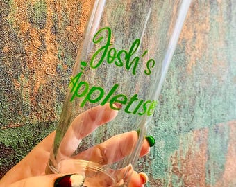 Personalised  glass | Appletiser | Teachers gift | personalised Gift | Drinking Glass | Glass | Appletiser lover | Tumbler | Pop Fizzy Drink