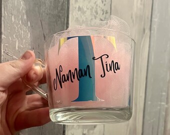 Gepersonaliseerde koffiekop | gepersonaliseerde glazen | koffieliefhebber | | Drinkglas | Glazen | Verjaardagscadeau | Gepersonaliseerde | Glazen beker
