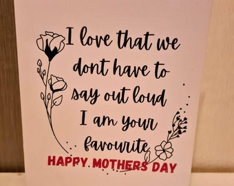 Mothers day card | mum card | funny card | funny mothers day card