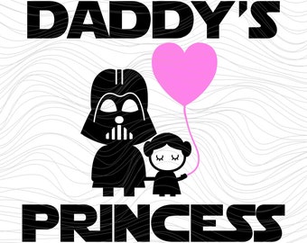 Download Daddys Princess Svg Etsy