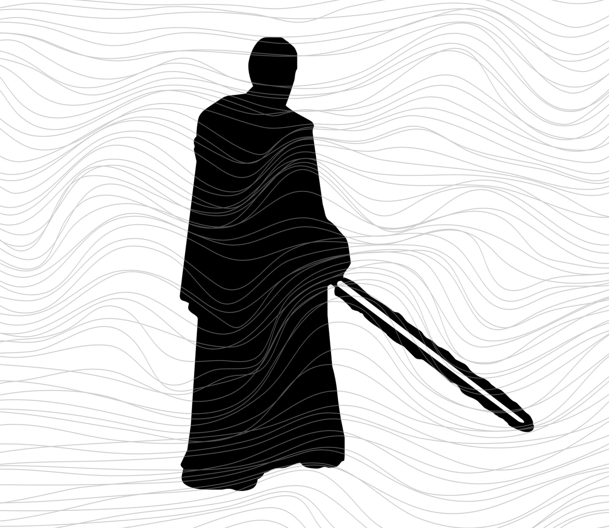 Obi Wan silhouette May the Force Be With You  Star Wars  day Darth Vader Saber Light fathers day t shirt svg Onesie jpg dxf png 299