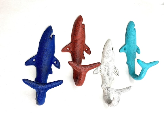 Cast Iron Shark Hook, Nautical Hook, Shark, Coat Hook, Sea Hook, Beach Hook,  Towel Hook, Wall Hook, Sea Creature Hook, Shark Hook, Scb109 -  Canada