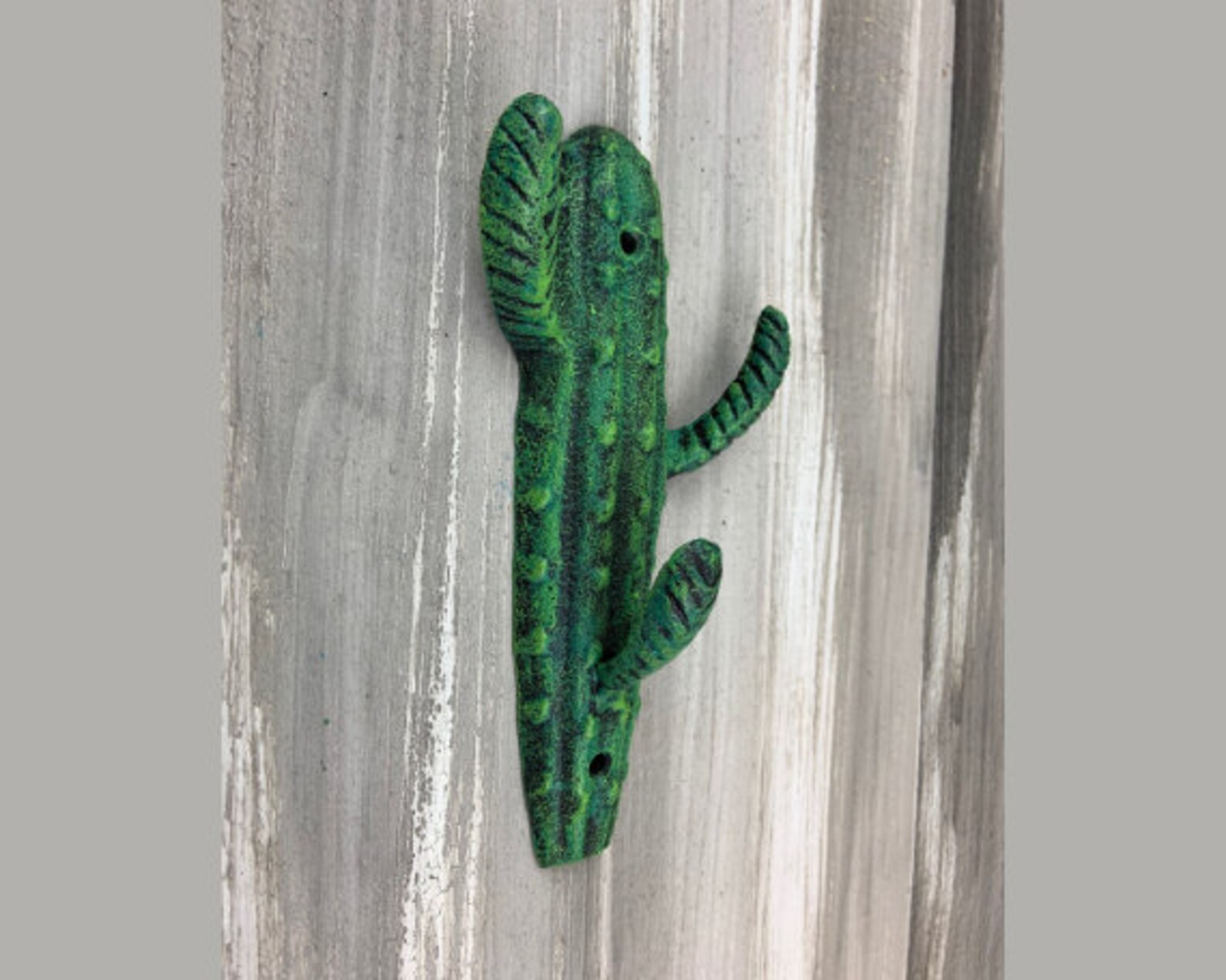Cast iron cactus XL hook hook coat hook wall hook coat Etsy