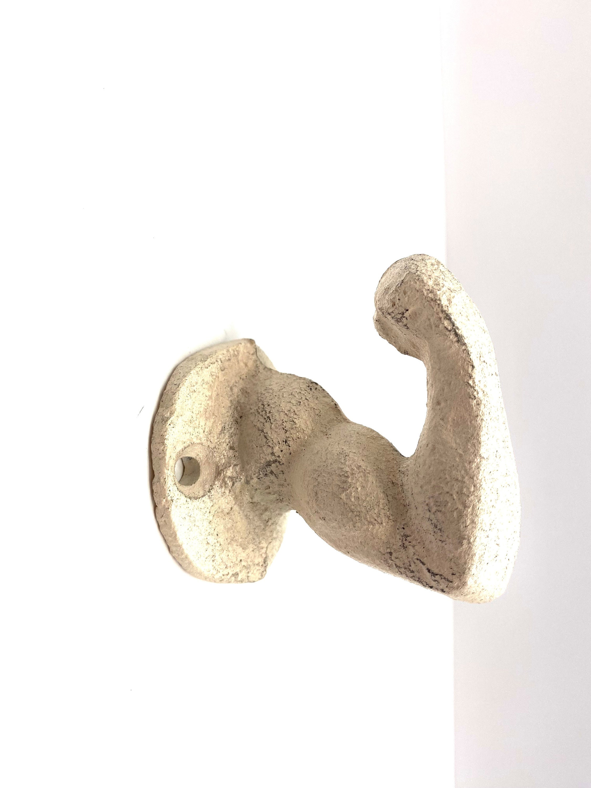 Muscle Arm Hook, Cast Iron, Brown – FIRSTORGANICBABY