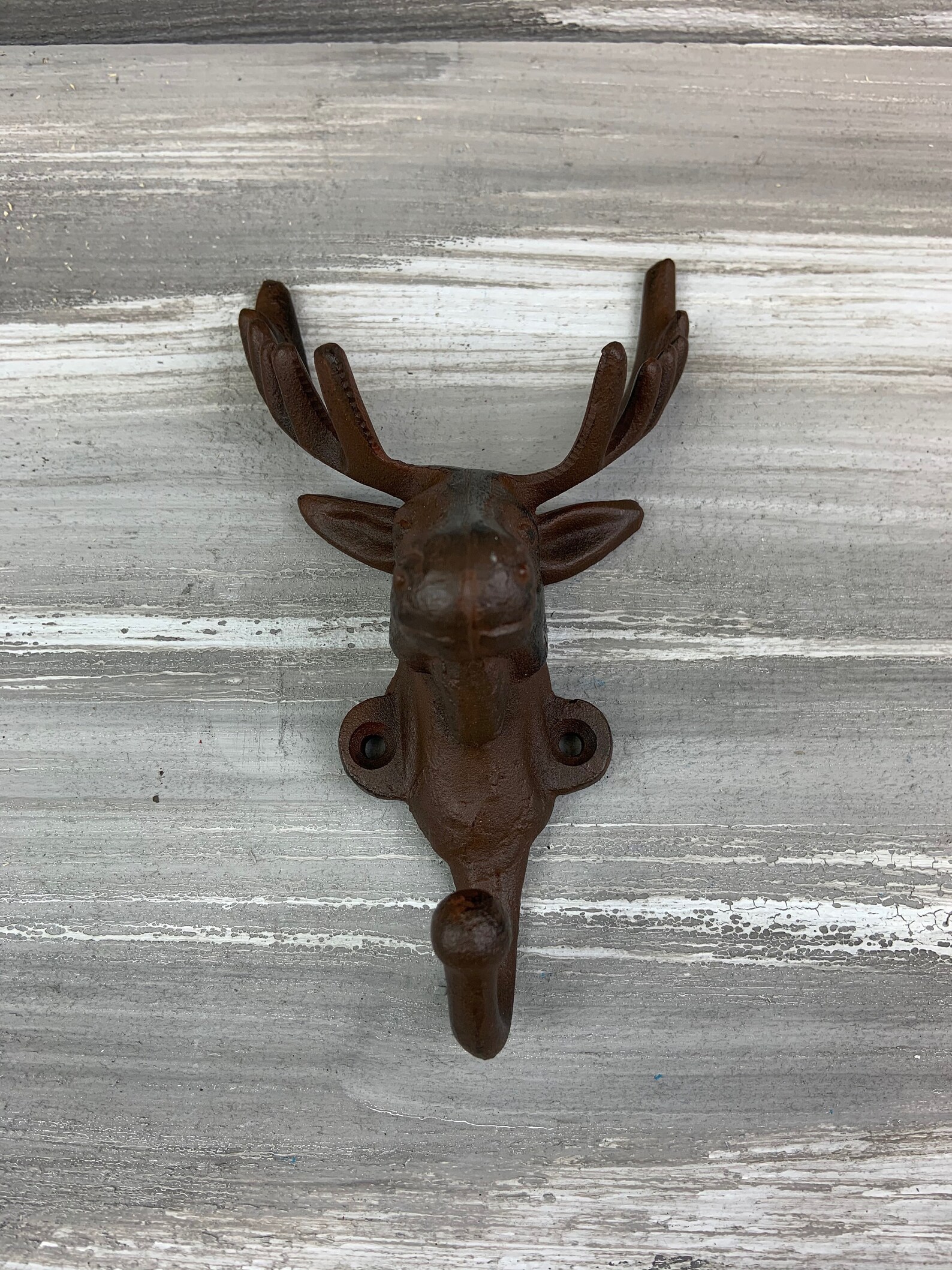 Cast Iron Moose Hook Hook Coat Hook Wall Hook Towel Hook Etsy