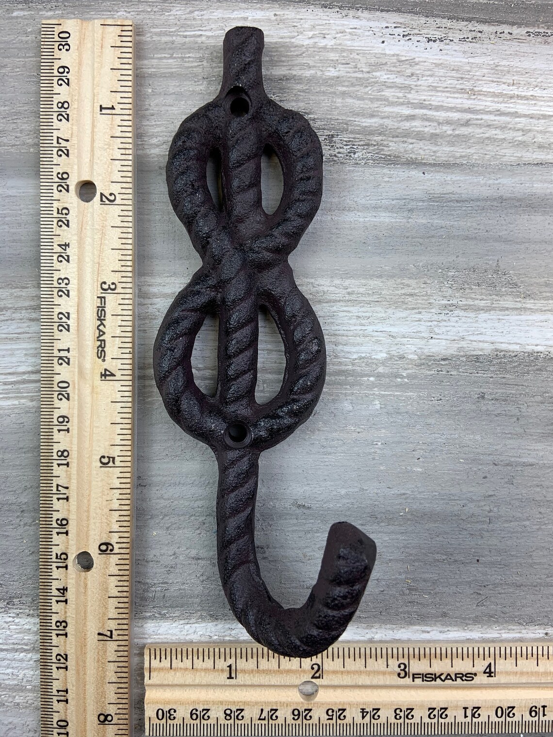 Cast iron rope hook nautical hook boat hook coat hook coat Etsy