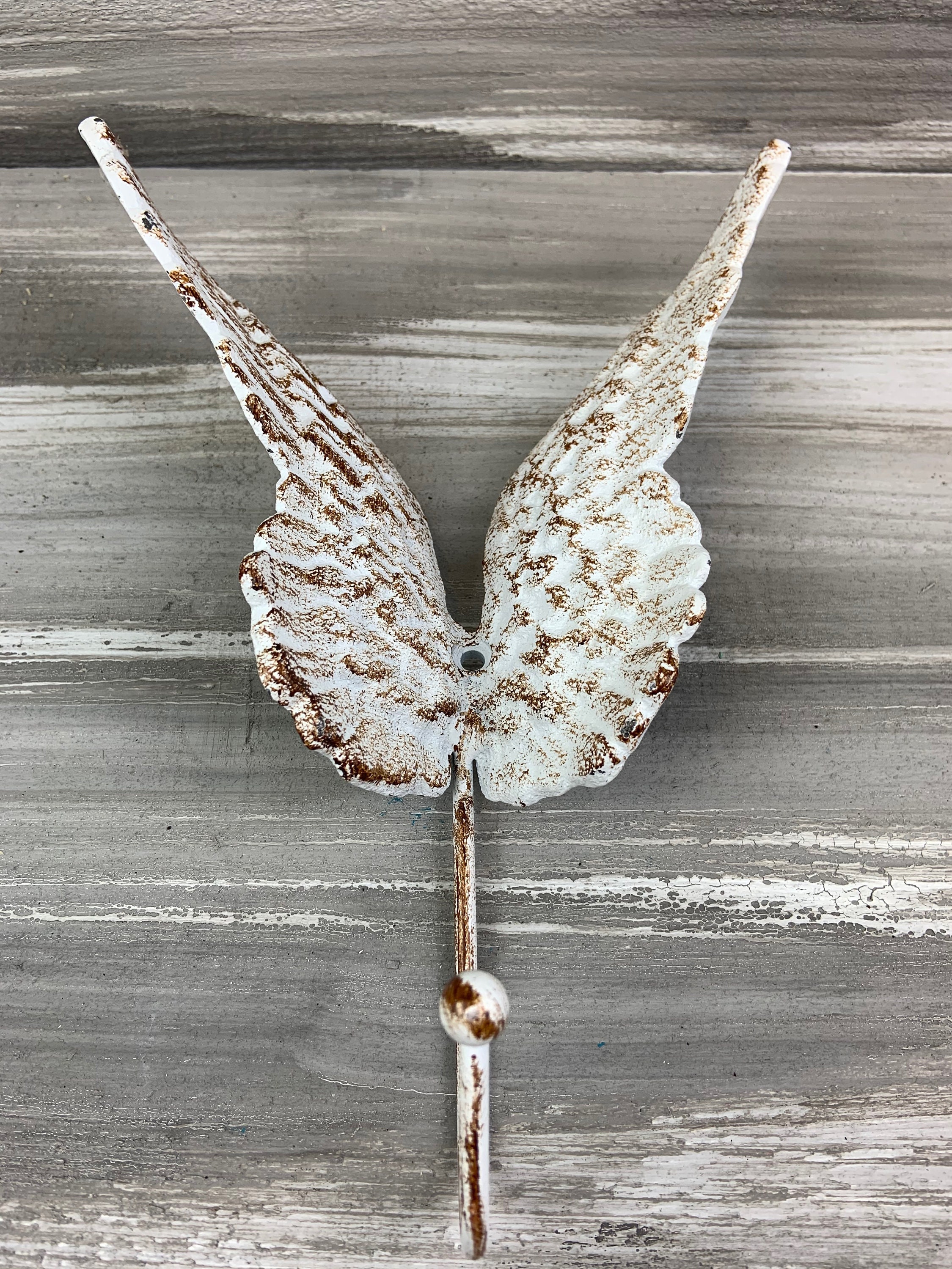 Cast Iron Angel Wings Hook Hook Coat Hook Wall Hook Etsy UK
