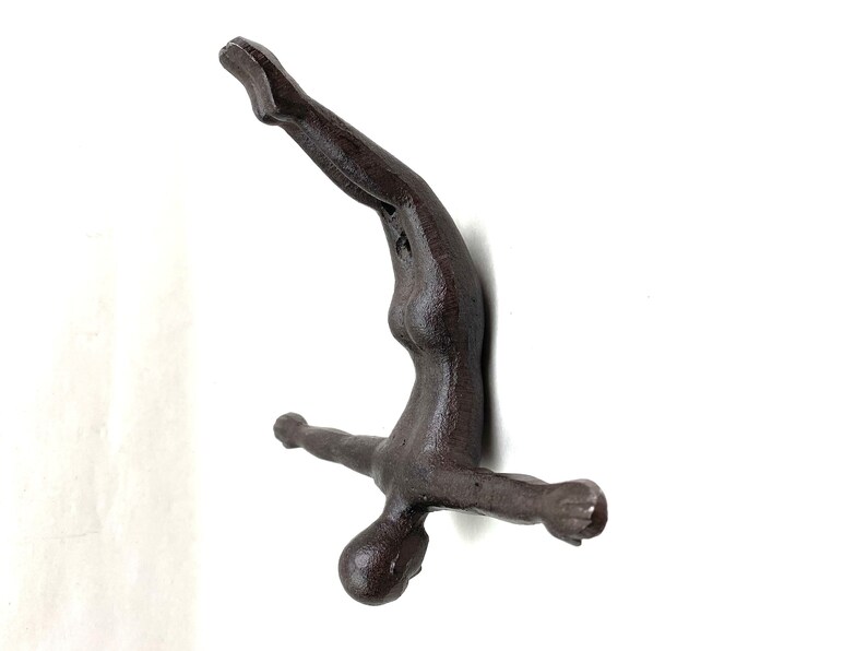 Cast Iron Diver Hook Cast Iron Hook Wall Hook Diver Coat Etsy