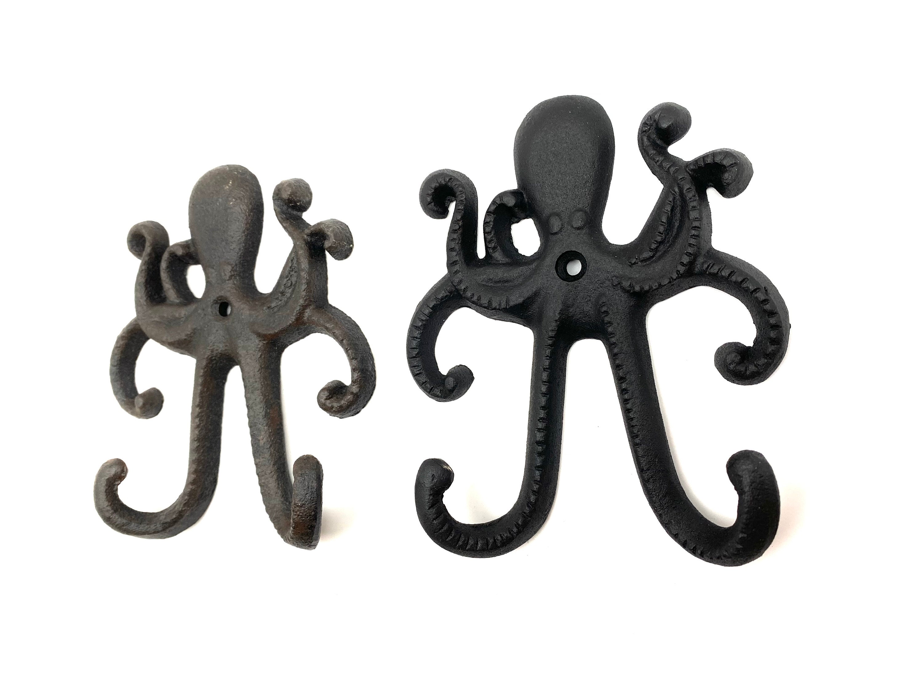 Cast Iron Octopus Hook, Nautical Hook, Ocean Hook, Coat Hook, Sea Hook,  Beach Hook, Towel Hook, Wall Hook, Sea Creature, Octopus Hook, Scb07 -   Norway