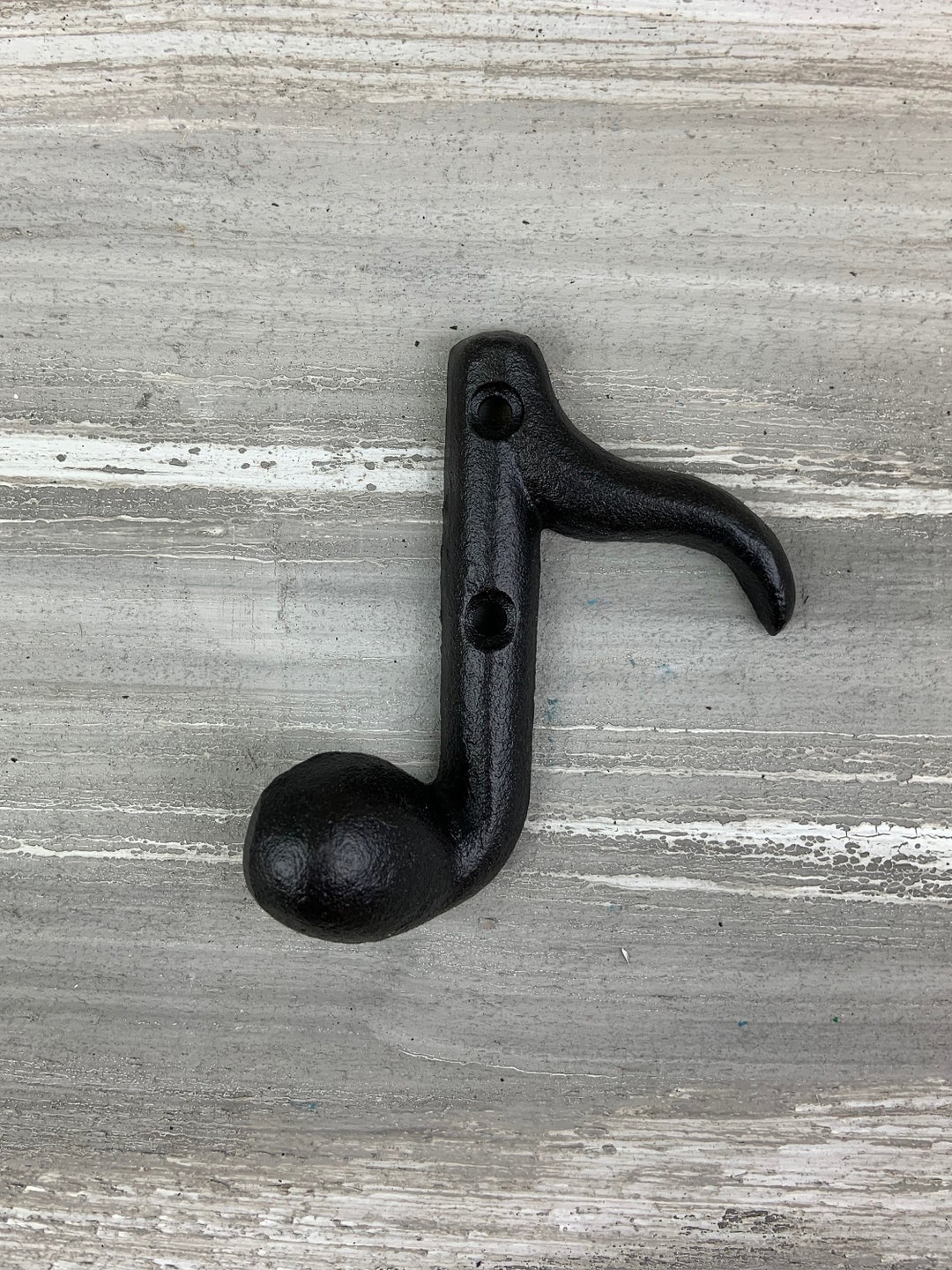 Cast Iron Note Hook Music Hook Note Hook Cast Iron Note Etsy Canada