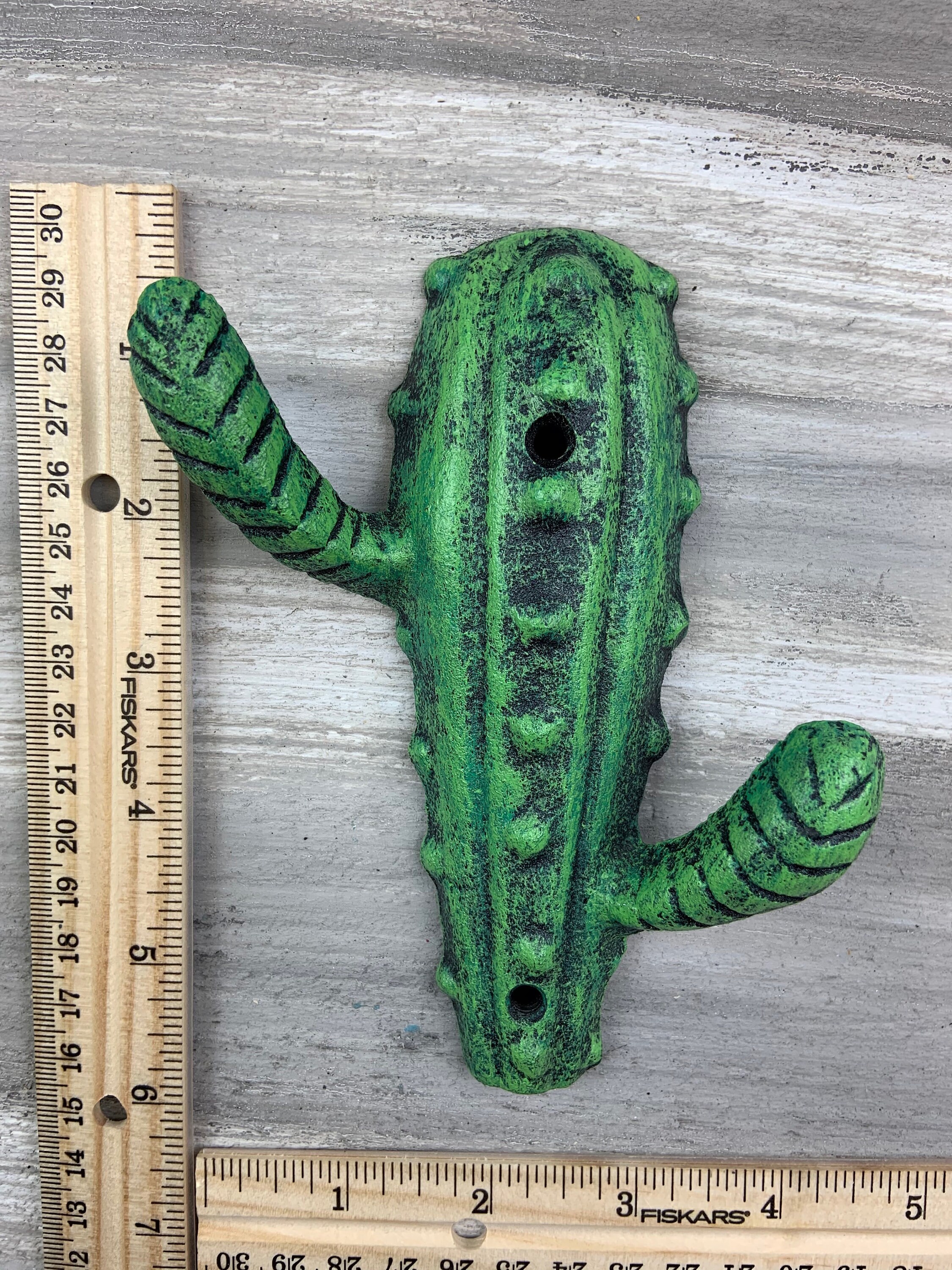 Cast Iron Cactus Hook Hook Coat Hook Wall Hook Coat Etsy