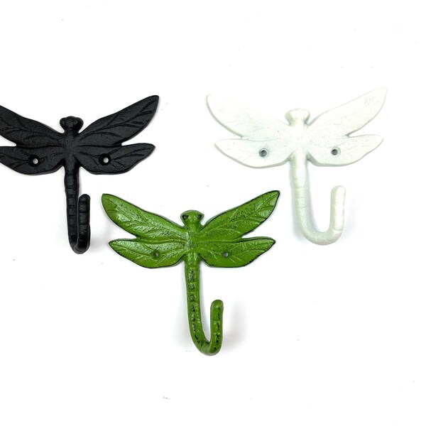 Dragonfly Wall Hook Etsy