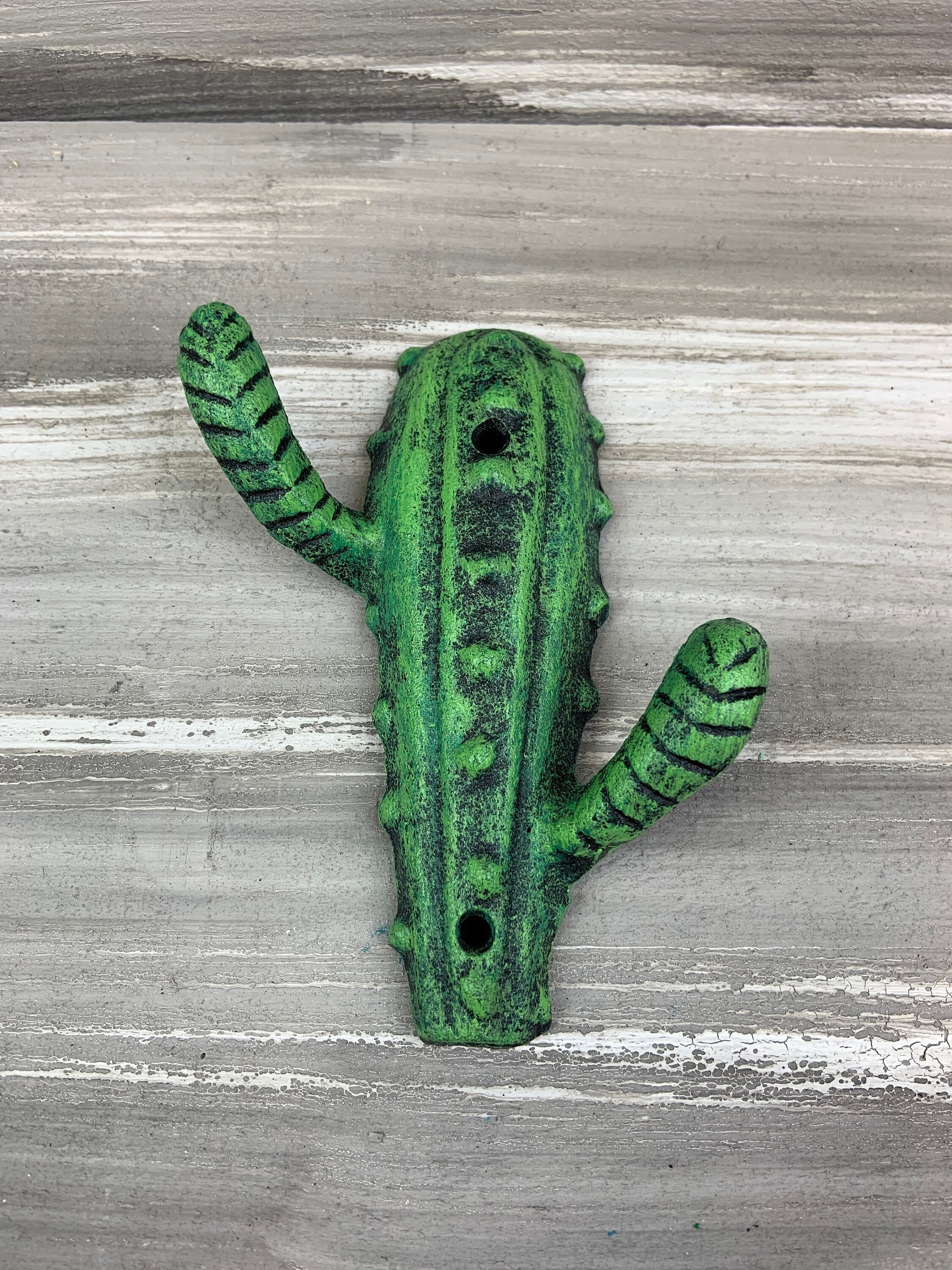 Cast Iron Cactus Hook Hook Coat Hook Wall Hook Coat Etsy