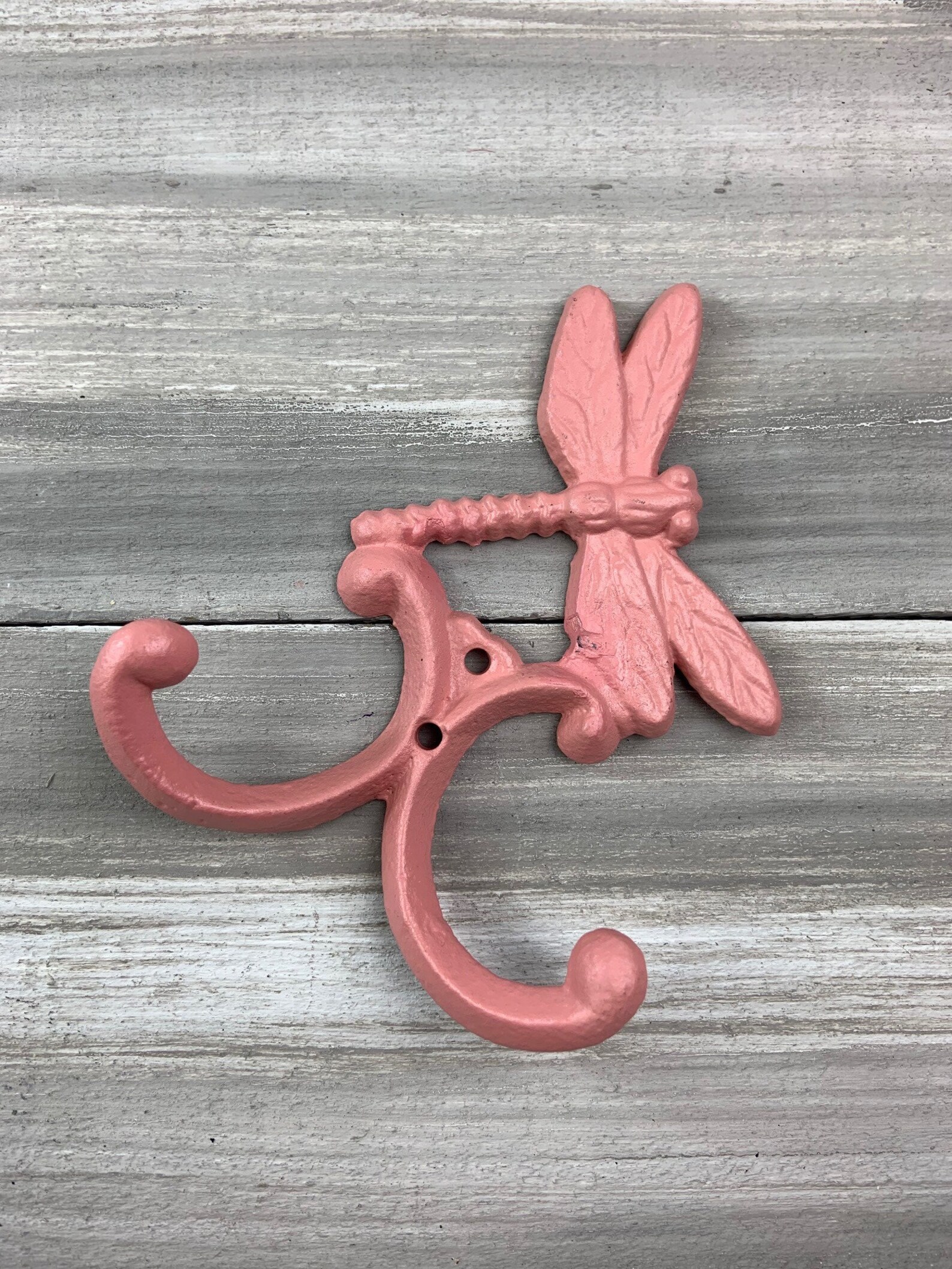 Cast iron dragonfly hook hook coat hook wall hook coat Etsy