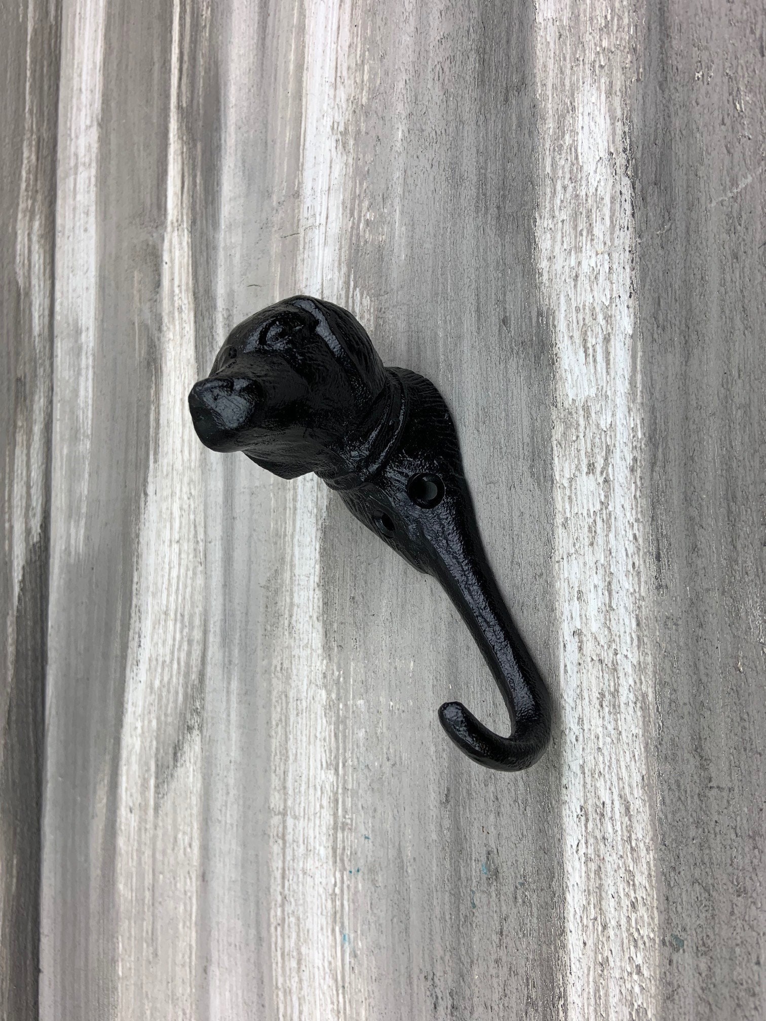 Cast Iron Dog Hook Dog Hook Leash Hook Coat Hook Wall Etsy