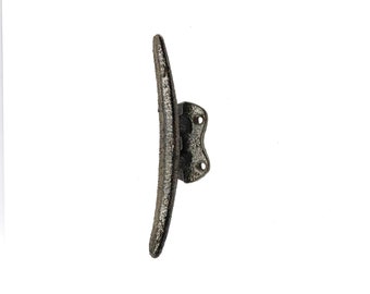 Cast iron cleat hook, nautical hook, boat hook, coat hook, coat hanger, beach hook, towel hook, wall hook, cleat, cleat hook, nau06