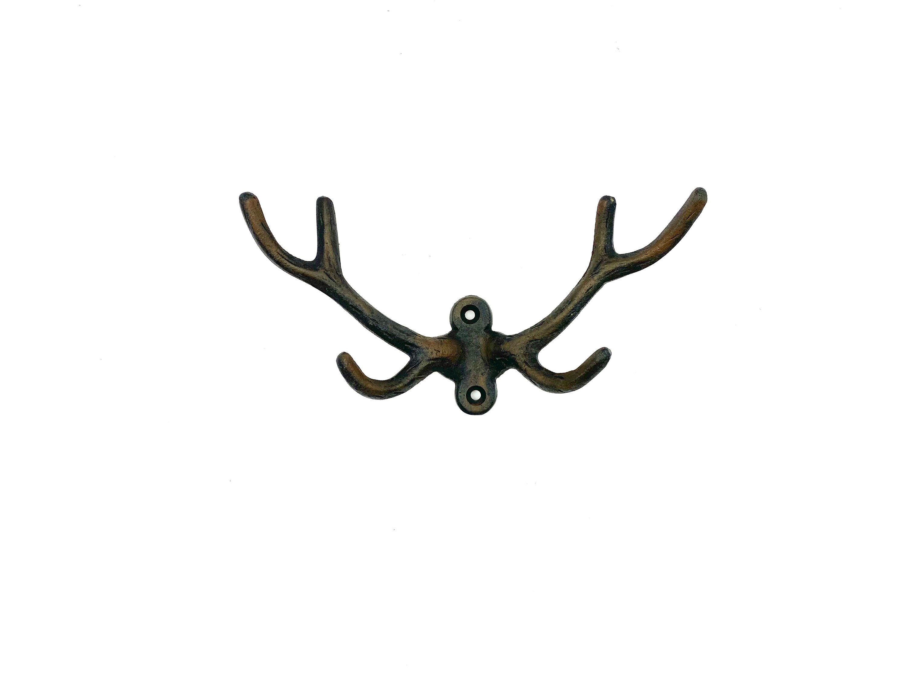 Cast Iron Deer Antler Hook Hook Coat Hook Wall Hook Towel Hook