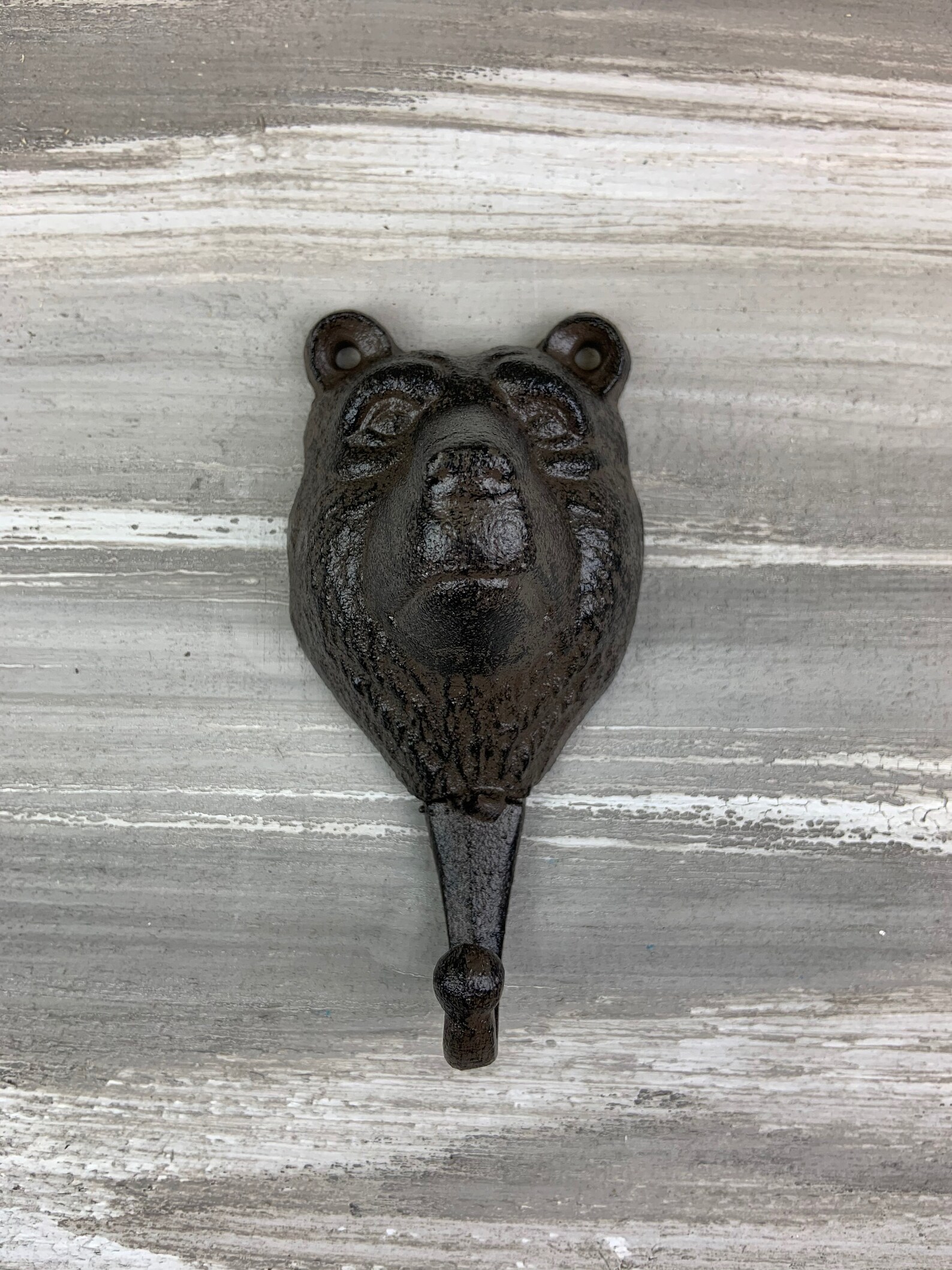 Cast Iron Bear Hook Hook Coat Hook Wall Hook Coat Hanger Etsy