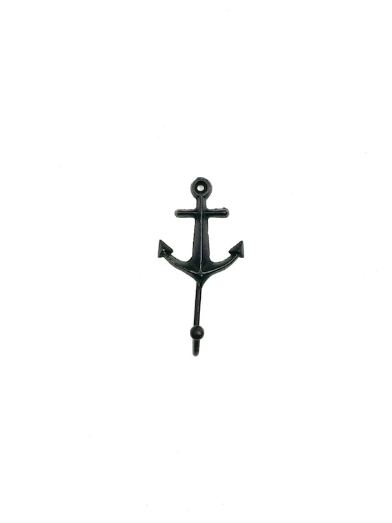 Cast Iron Anchor Hook, Nautical Hook, Coat Hook, Coat Hanger, Anchor Hook,  Towel Hook, Wall Hook, Anchor Wall Hook, Anchor, Anc12 