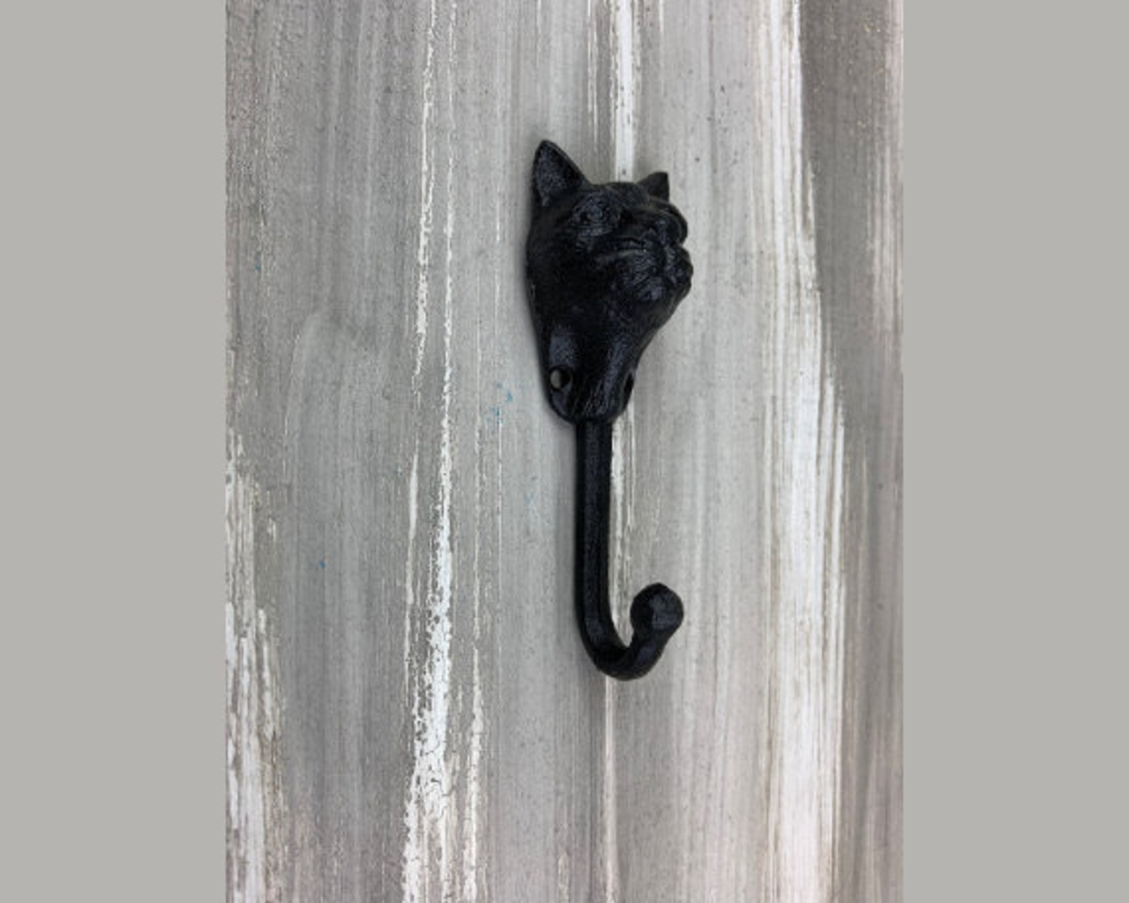 Cast Iron Cat Hook Cat Hook Coat Hook Towel Hook Wall Etsy