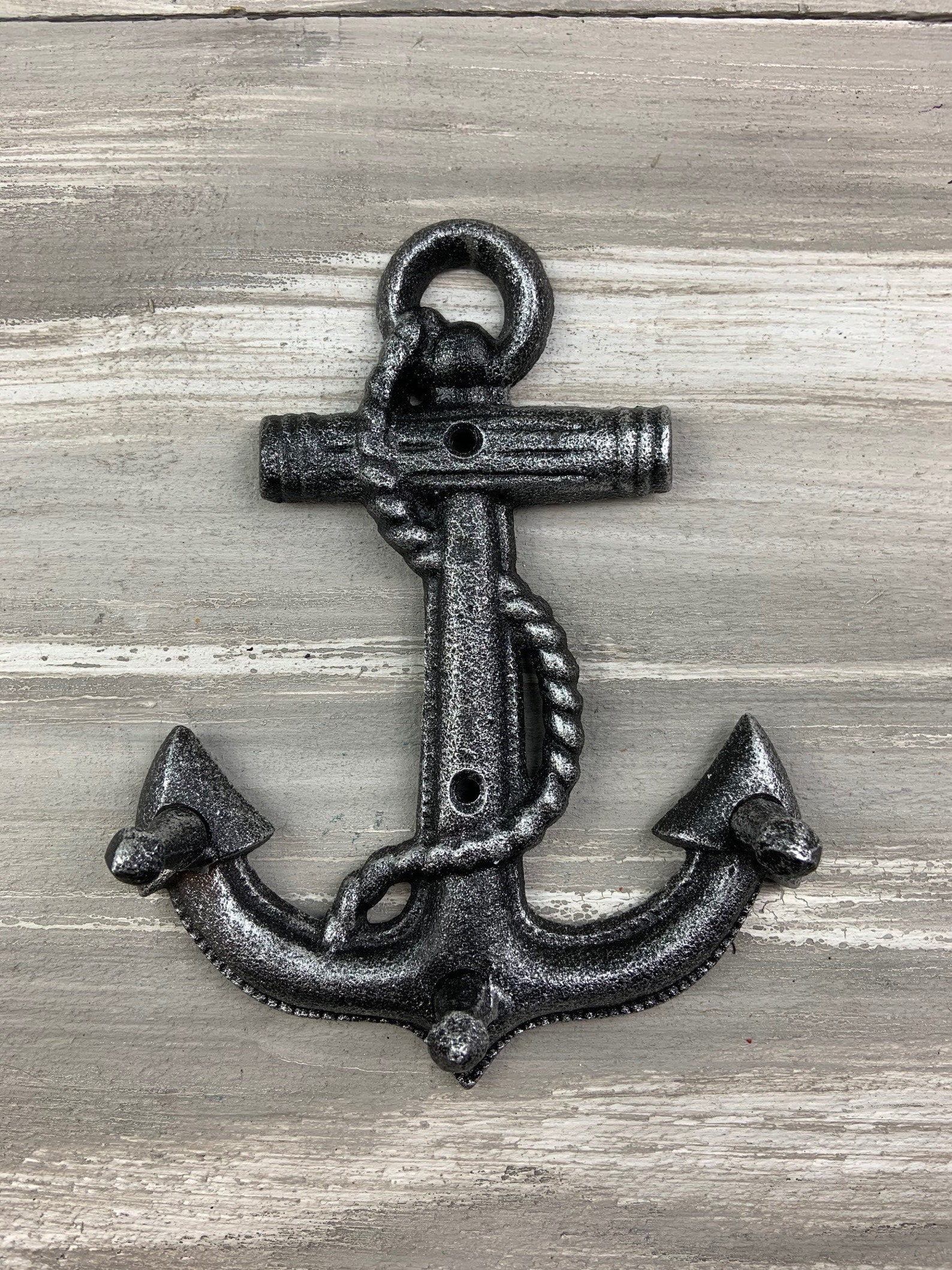 Cast Iron Anchor Hook Nautical Hook Coat Hook Coat Hanger Etsy