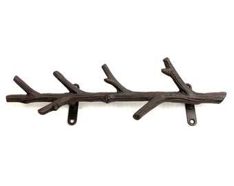Tree branch towel bar sale