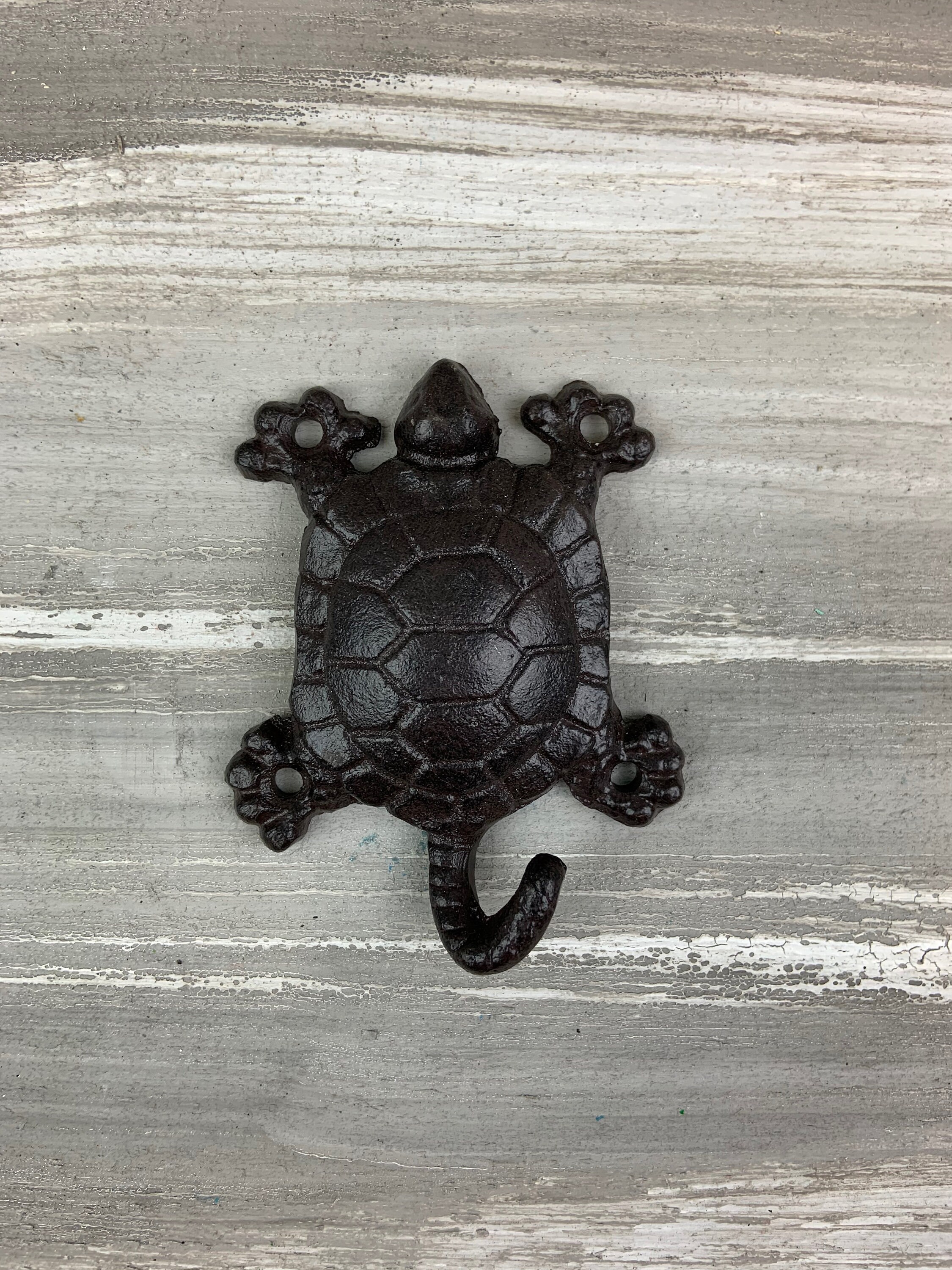 Cast Iron Turtle Hook Hook Coat Hook Wall Hook Cast Iron Etsy