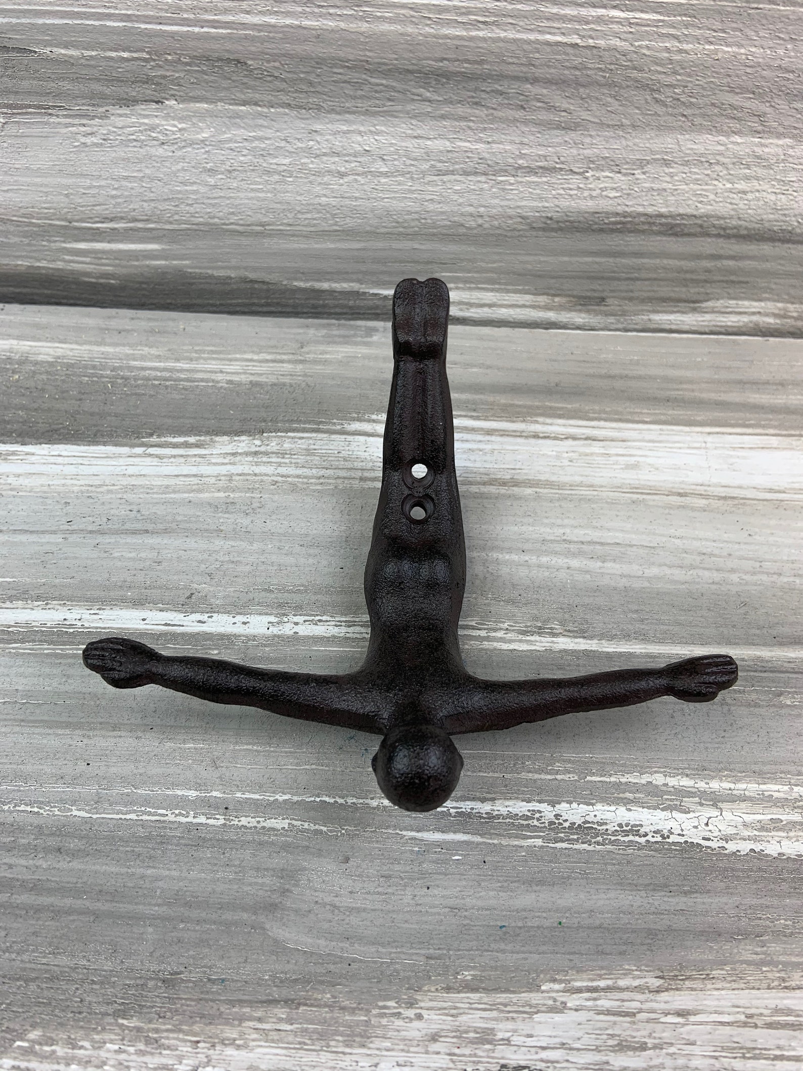 Cast Iron Diver Hook Cast Iron Hook Wall Hook Diver Coat Etsy