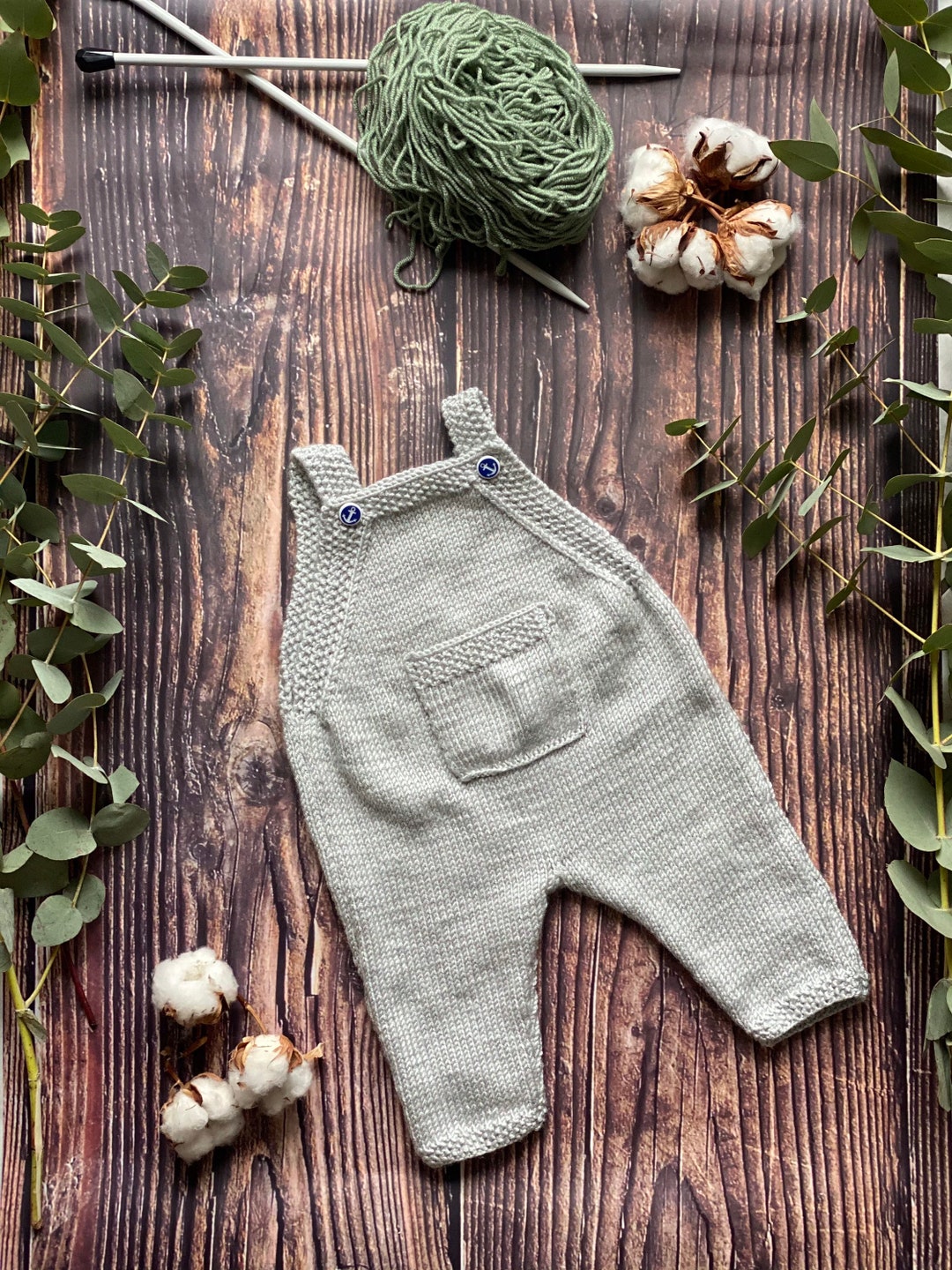 Strampler für Baby, Strickstrampler, Babykleidung, Wollmütze ...
