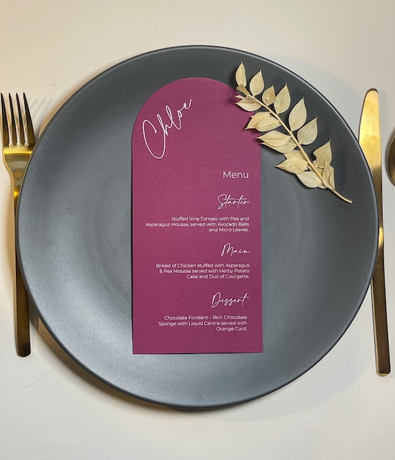 Dinner table 2024 name cards