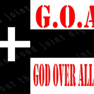 G.O.A.T Dieu sur toutes les choses svg. Png. &jpeg fichiers