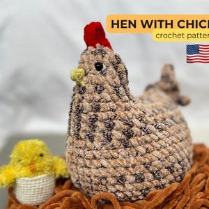 Patron au crochet, oeuf à couver, poule, maman poule