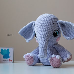 Berçário de elefantes, elefante bebê, brinquedo de safári, elefante de pelúcia, brinquedo de elefante, presentes de elefante