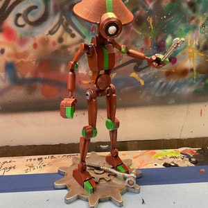 Pit Droid Star Wars w/ magnetic base and tools