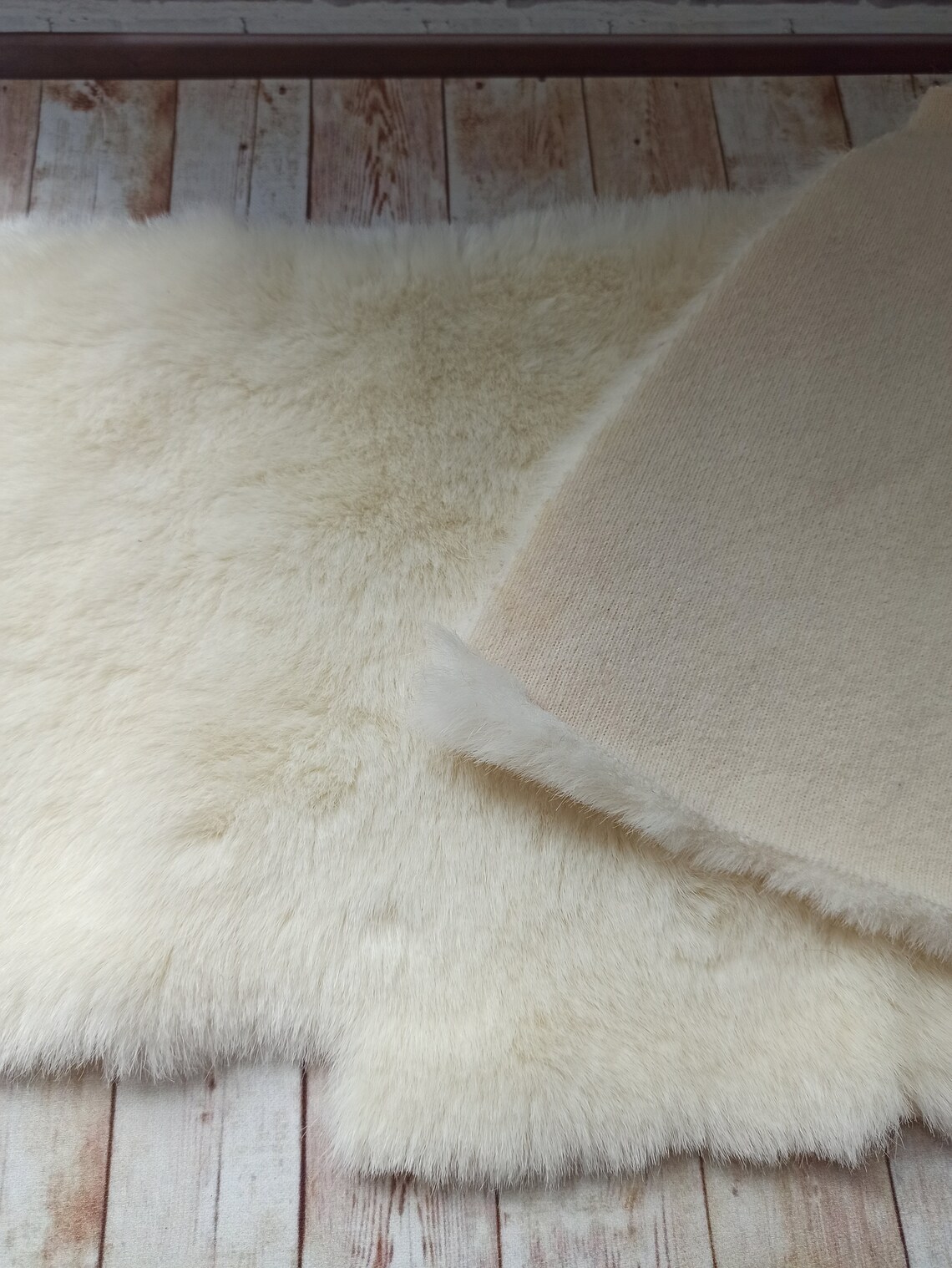 Faux Fur Bunny Fur Rabbit Fur Fabric Products for Making Etsy