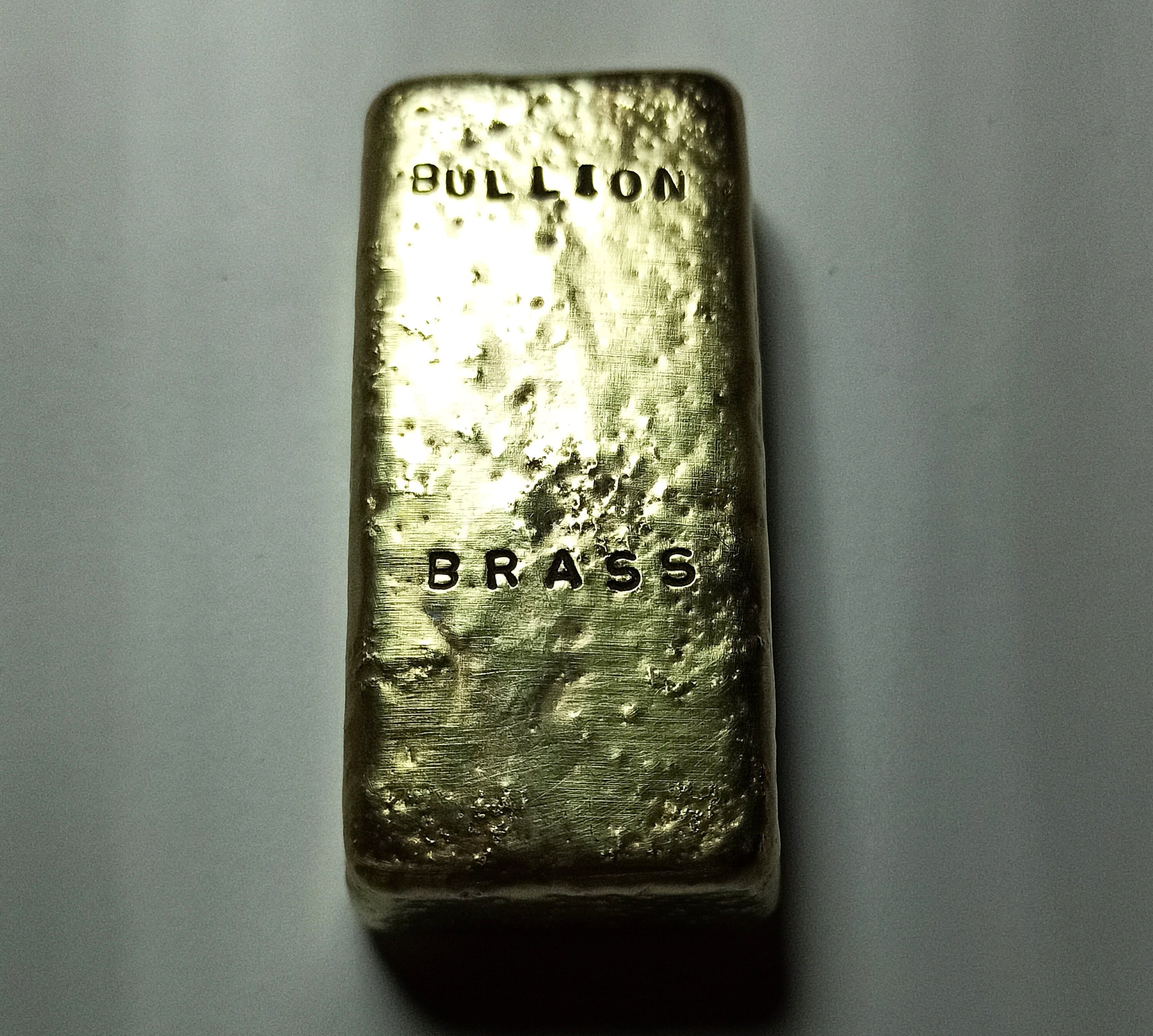 Cast Iron Ingot Mold 1 Kilo Make Flat Gold & Silver Bars Machined Pocket A-1