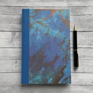 Large Handsewn Cold Press Watercolor Sketchbook, Gifts for Artist or Writer, 140lb/300gsm Watercolor Paper, 6”x9&quot; Book Size, 52 Art Pages