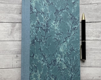 Large Handsewn Cold Press Watercolor Sketchbook, 52 6"x9" Art Pages