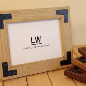 Rustic Picture Frame, Picture Frame, Modern Rustic, Picture Frame 5x7, Picture Frame 8x10,  Picture Frame 4x6, Multiple Sizes & Stains