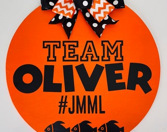 Custom Charity Door Hanger: Personalized Fundraiser Decor