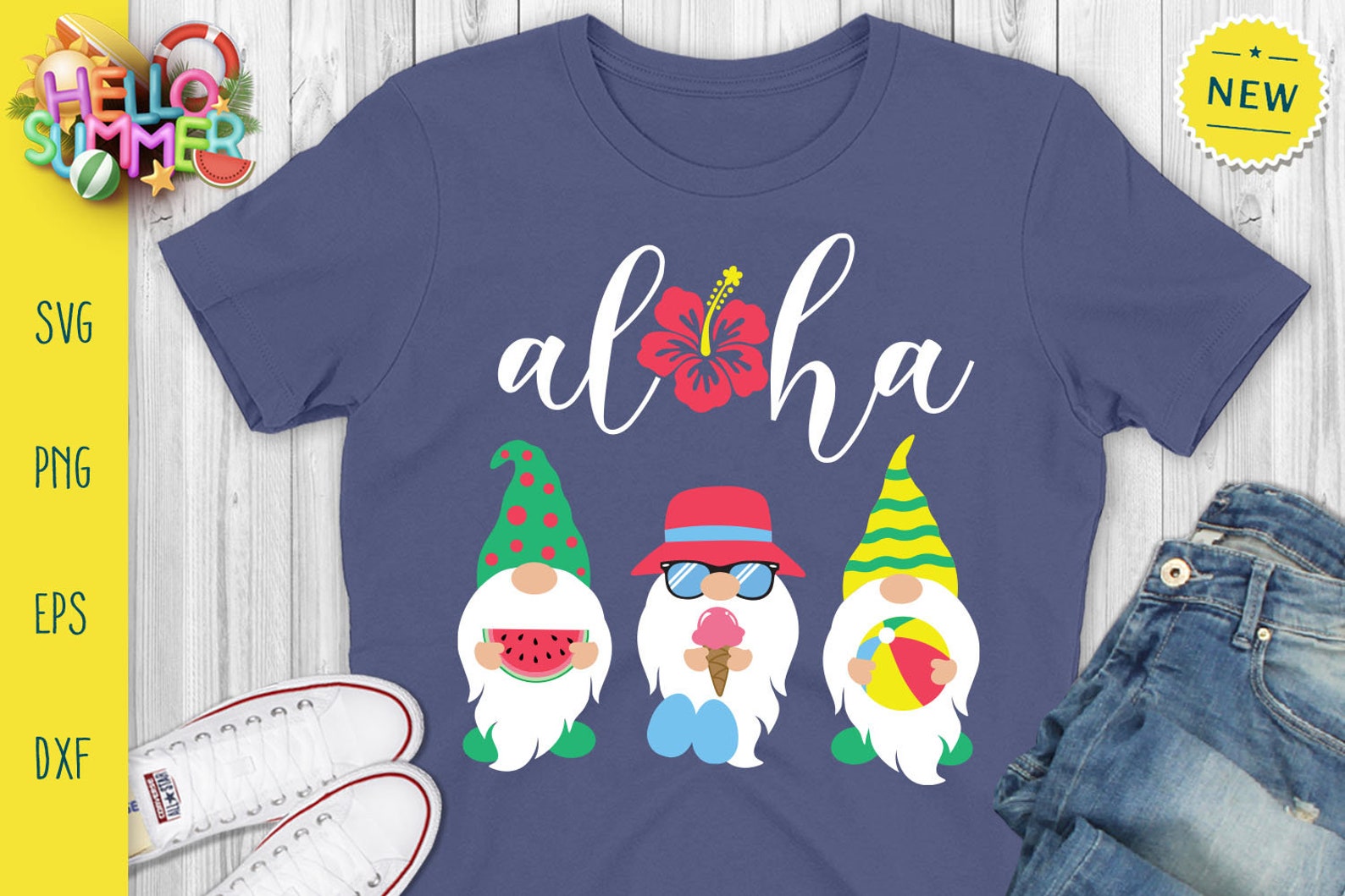 Summer Gnomes Bundle Summer Svg Gnomes Svg Summer Gnome | Etsy