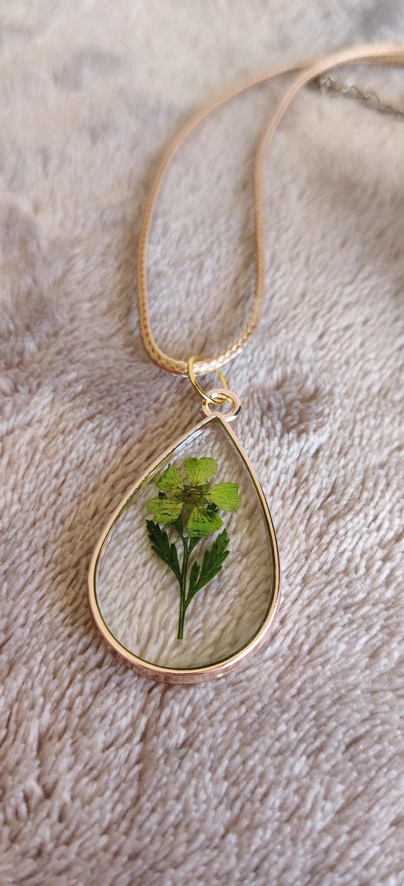 Pendant epoxy resin handmade necklace handmade original Etsy