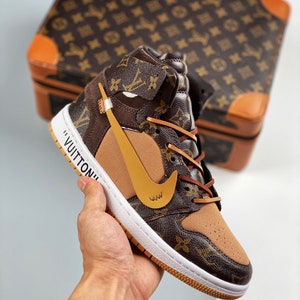 These Louis Vuitton x Off-White x Air Jordan 1 Customs Don't Come