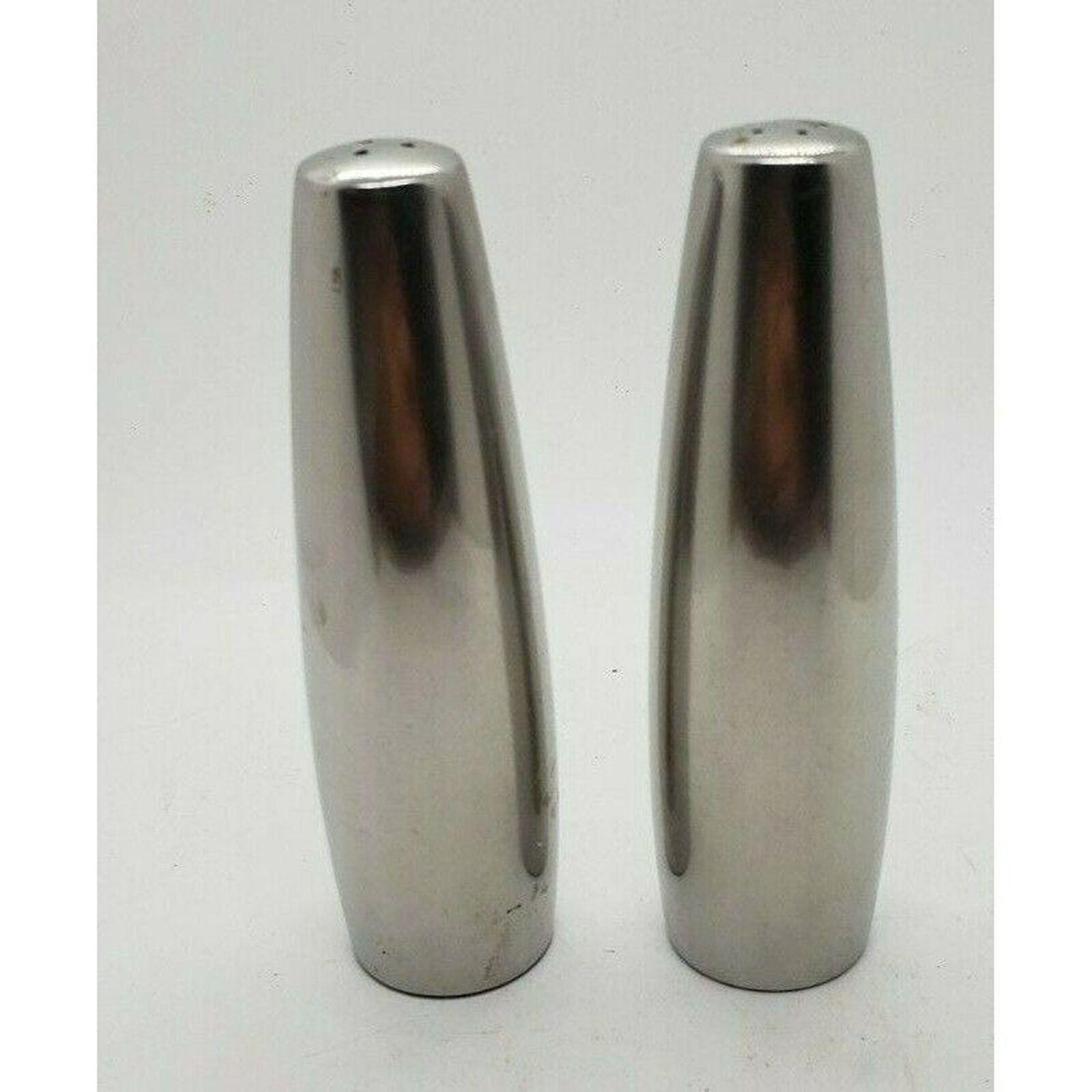 Dansk Designs Salt and Pepper Set Stainless Steel 1960 Vintage - Etsy