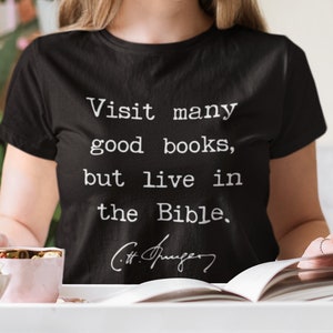 Charles Spurgeon Quote Unisex T-Shirt - Reformed Shirt | Christian Quotes | C.H. Spurgeon Shirt | Christian Shirt | Reformed Theology Shirt