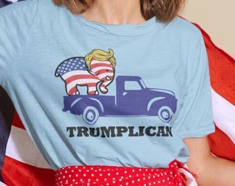 Trumplican Trump Republican Unisex T-Shirt - Donald Trump Shirt | Trump 2024 | Republican Shirt | Gift For Republican | Trump Tee | MAGA
